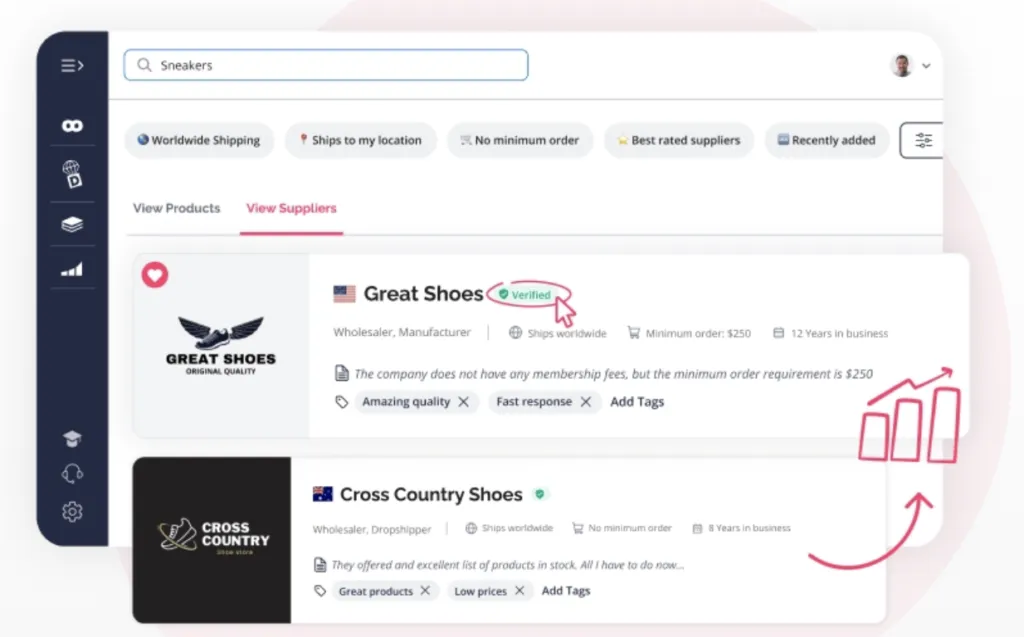 best dropshipping supplier apps salehoo