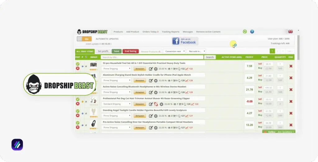 best eBay dropshipping software dropshipbeast