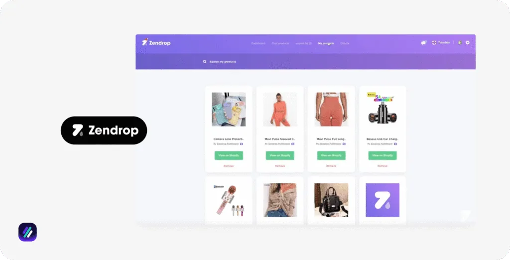 best shopify dropshipping software Zendrop