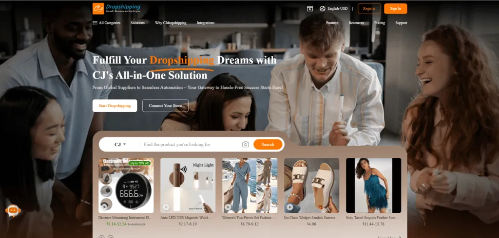 cj dropshipping is one of the best german dropshipping suppliers