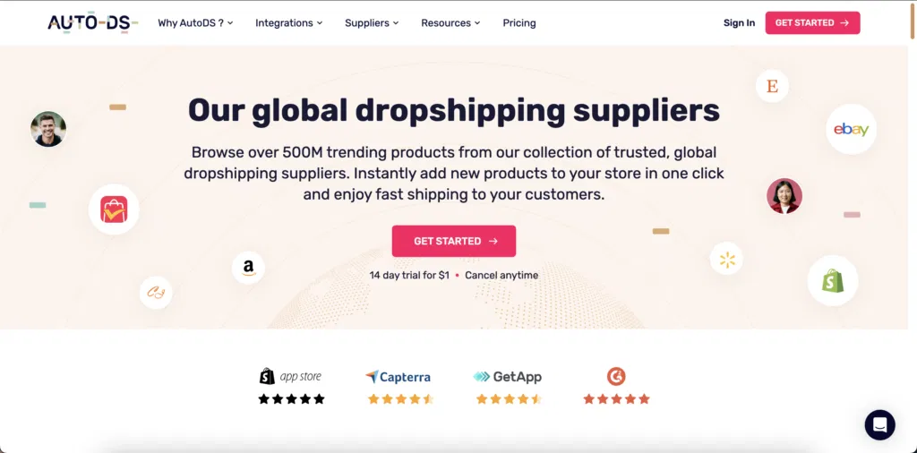 dropshipping suppliers autods