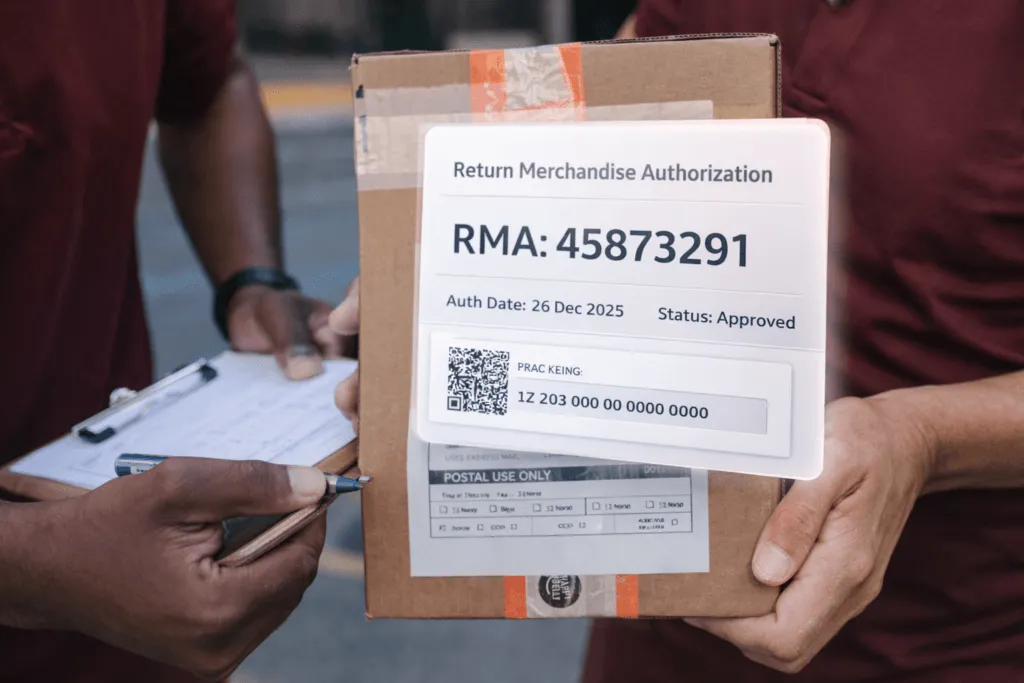 dropshipping tip for better returns managemnt give a RMA number for smooth returns process