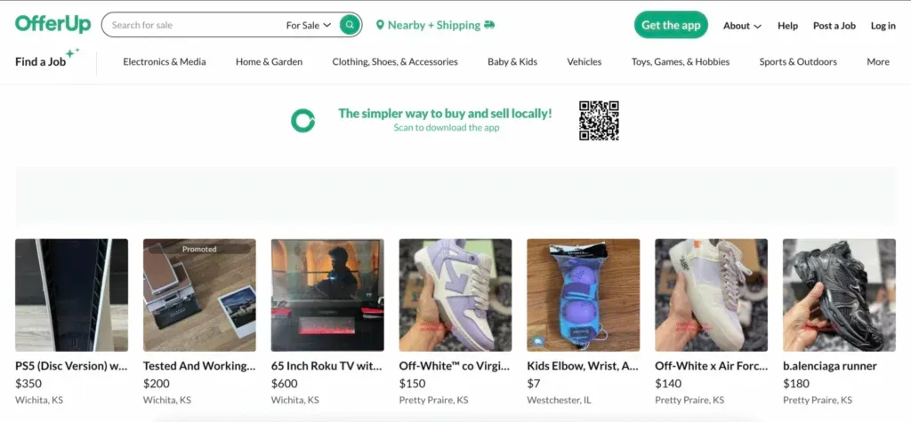 eBay vs OfferUp for sellers