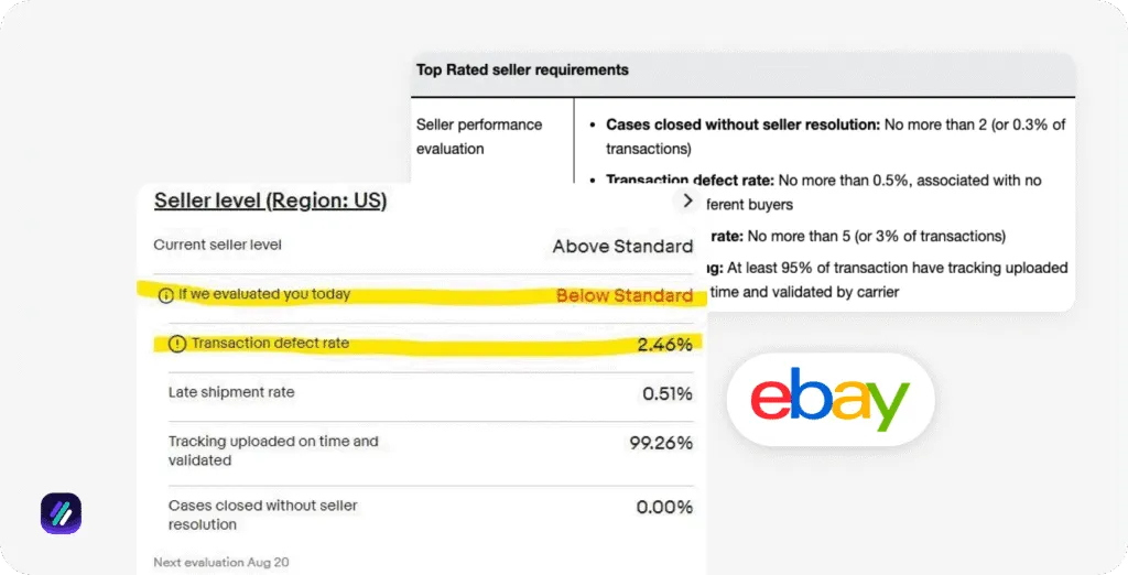 ebay sales down how to fix bad seller rating