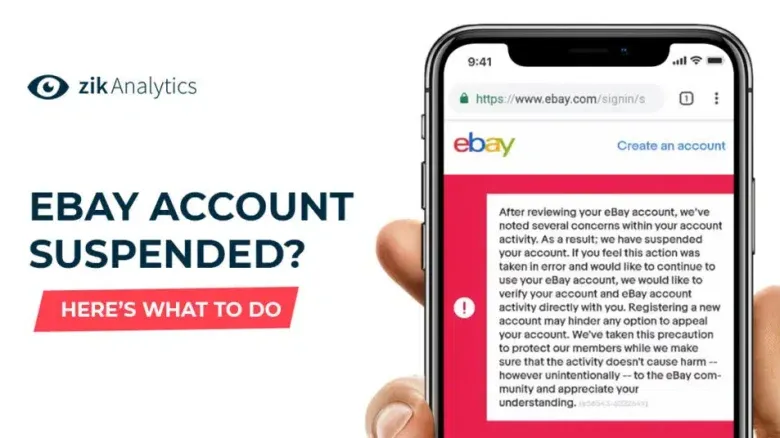 eBay Account Suspended