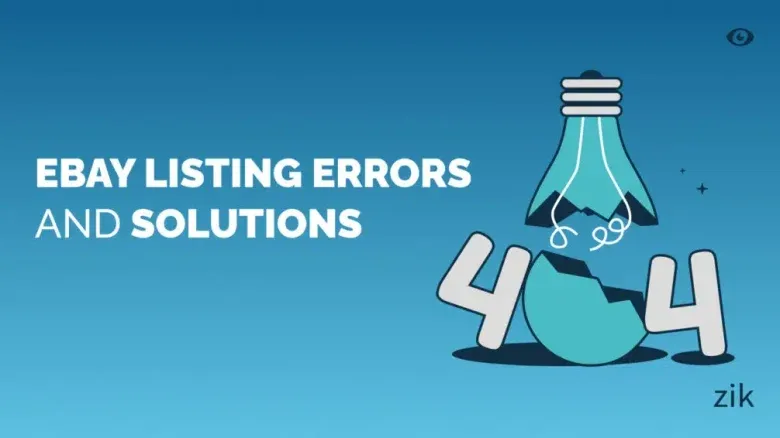 ebay listing errors
