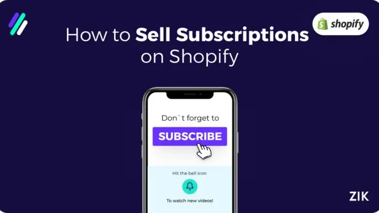 sell subscriptions on shopify