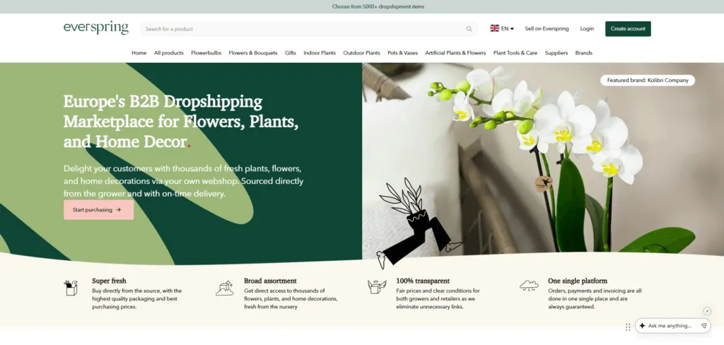 everspring is one of the european dropshipping suppliers