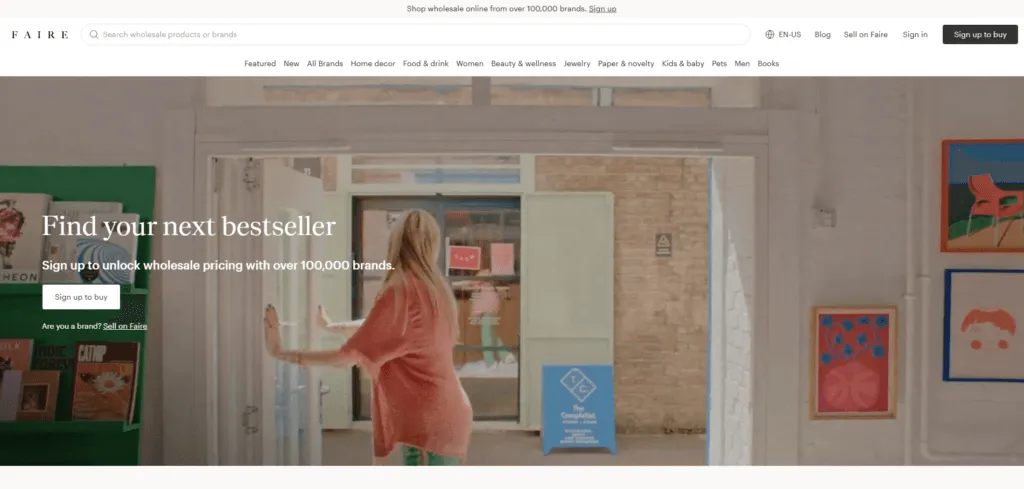 faire is one of the best german dropshipping suppliers