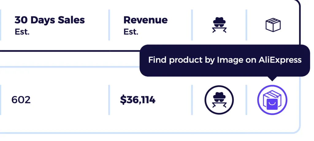 find product by image on AliExpress in Private label dropshipping