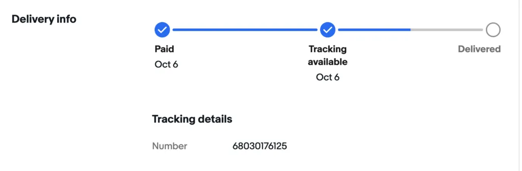 fulfill orders from walmart to ebay tracking info
