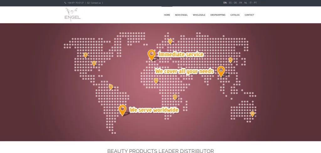 nova angel is one of the european dropshipping suppliers