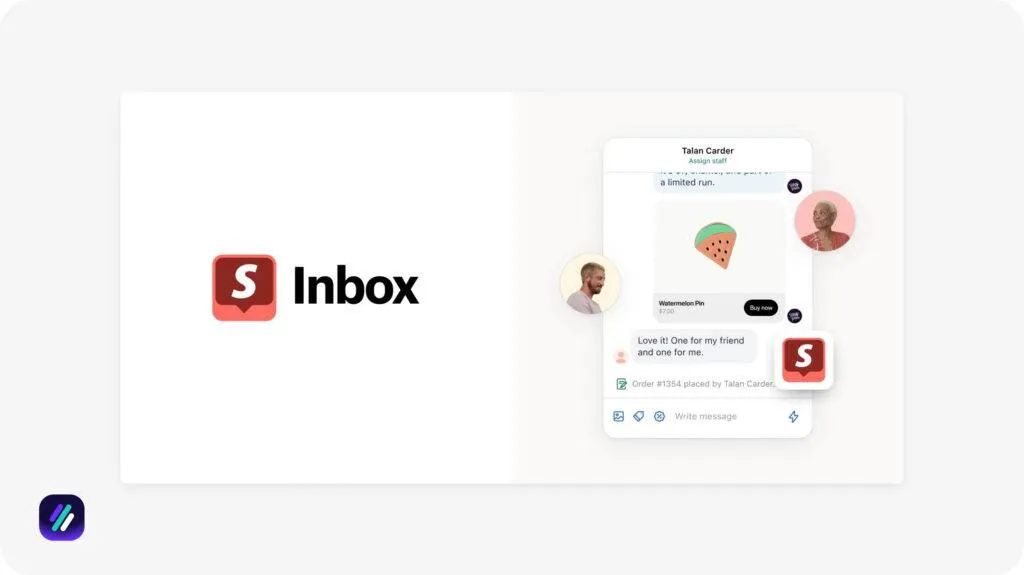 one of the best dropshipping software for communication and customer service Shopify Inbox