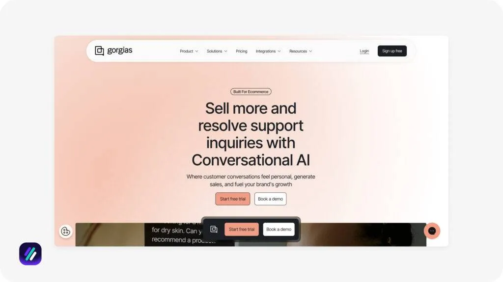 one of the best dropshipping software for customer service and communication is Gorgias