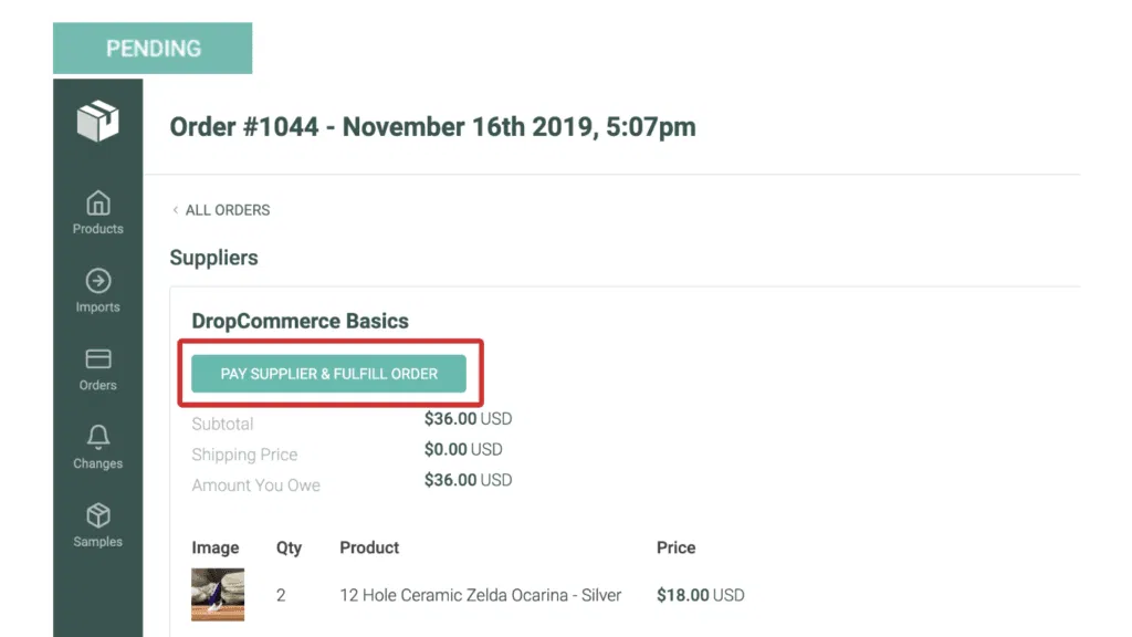 orders fulfillment management for tiktok dropshipping and paying suppliers
