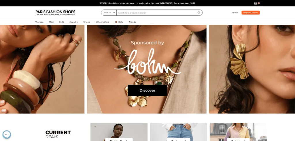 paris fashion shops is one of the european dropshipping suppliers