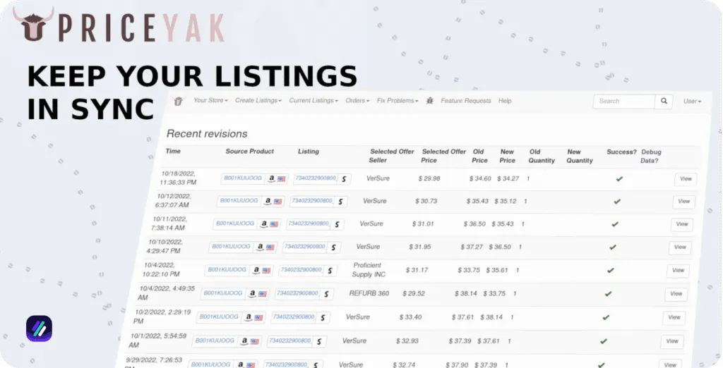 priceyak Best Walmart to eBay Dropshipping Software