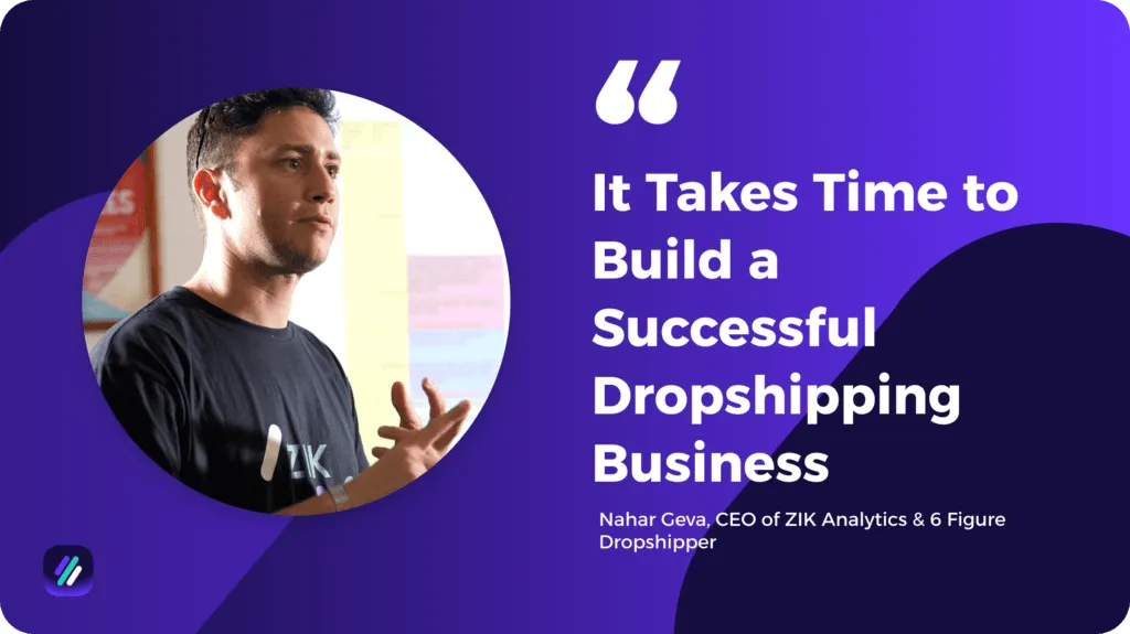 tip on dropshipping from experts is to be patient and avoid being impulsive