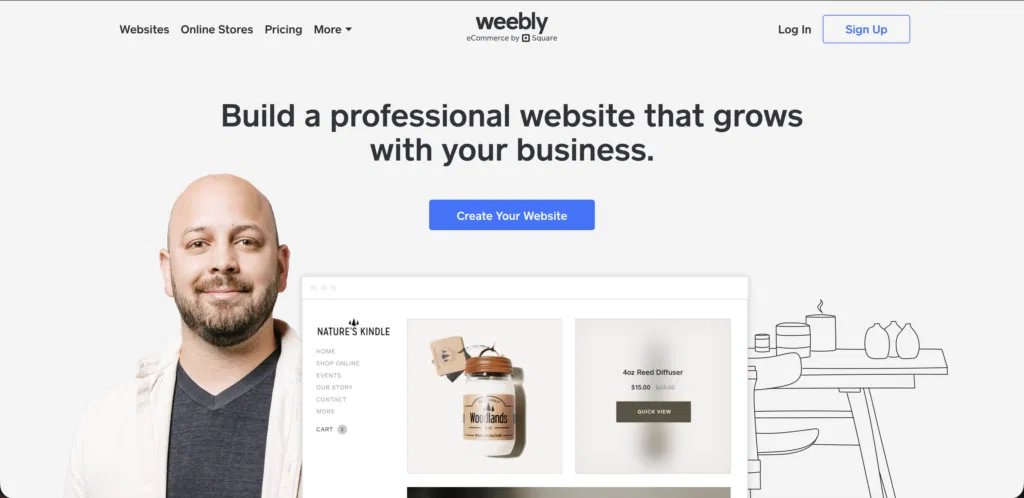 weebly dropshipping website builders