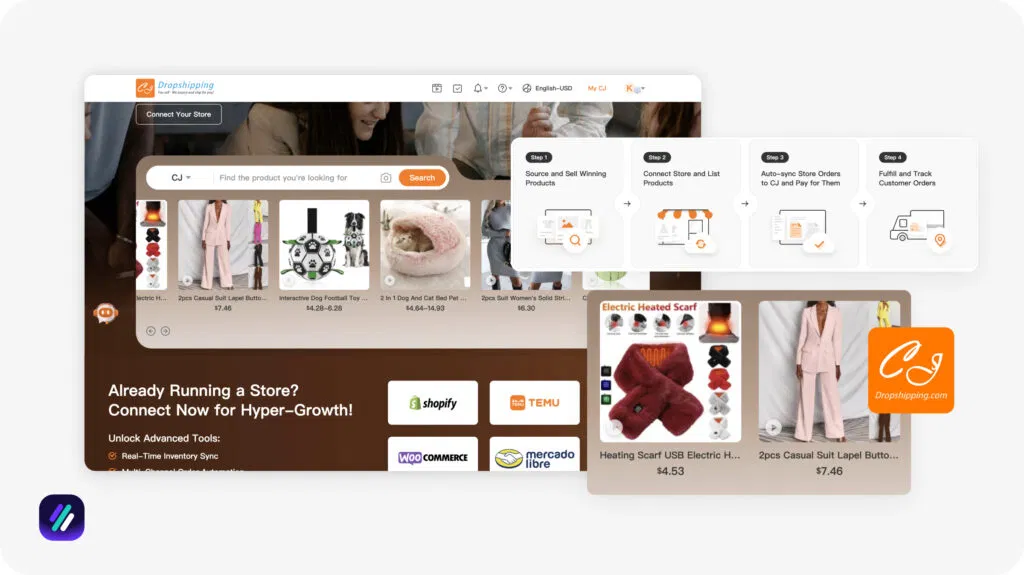 what is cj dropshipping to ebay