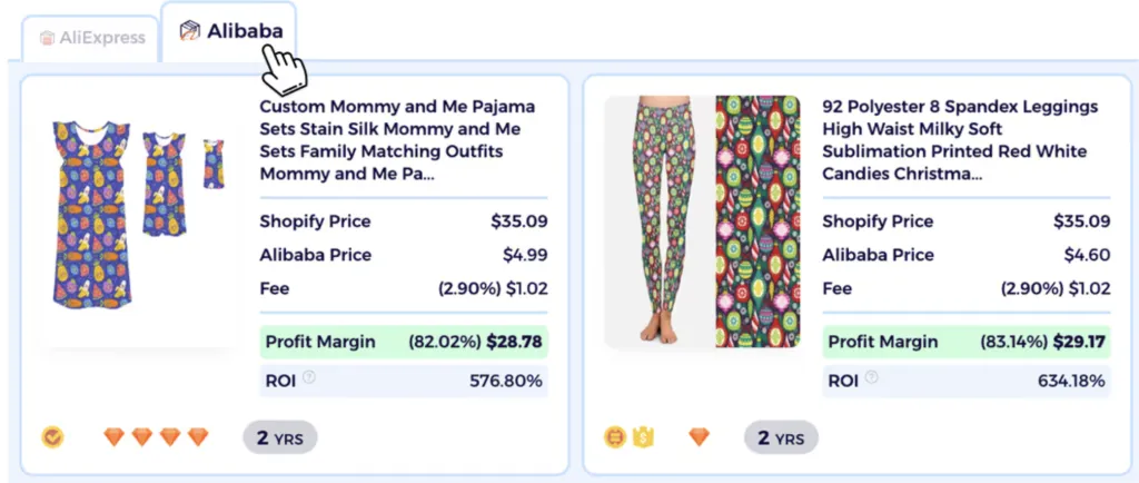 zik analytics supplier matching screen